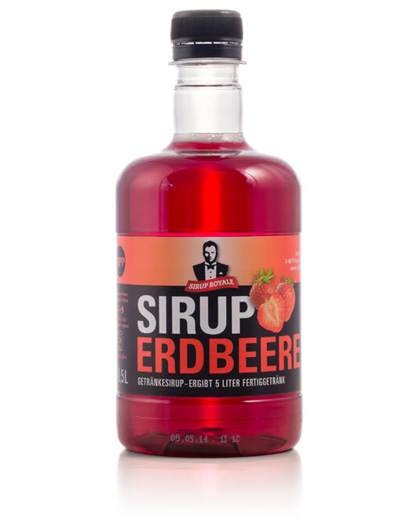 Sirup Erdbeere